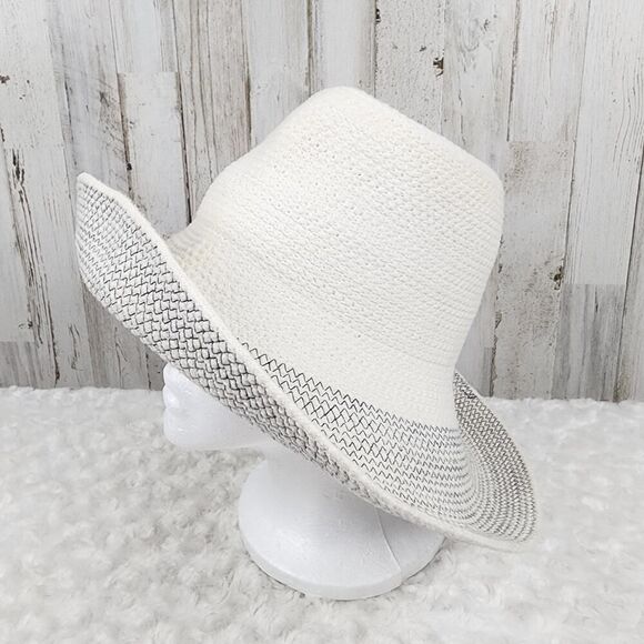 J.Crew Floppy Sun Hat White Size M/L - Picture 2 of 10